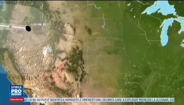 Marea Eclipsă Americană din SUA va putea fi urmărită de la ora 20:43. Fenomenul, vizibil și în Europa