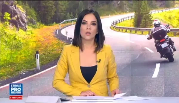 Motociclist accidentat de mașina de poliție care îl urmărea