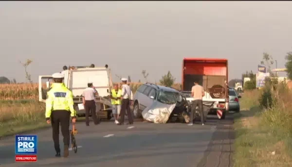 Accident grav în Buzău, cu 2 morți și 5 răniți. Șoferul care a provocat impactul era băut