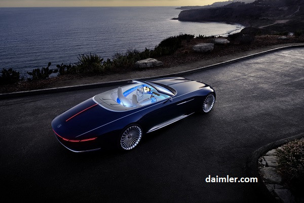Mercedes a prezentat Maybach 6 Cabriolet, conceptul electric de 750 CP. FOTO și VIDEO