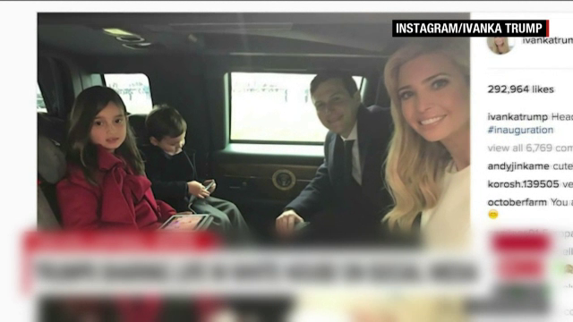 Fotografiile neoficiale din interiorul Casei Albe. Cum s-a fotografiat familia Trump