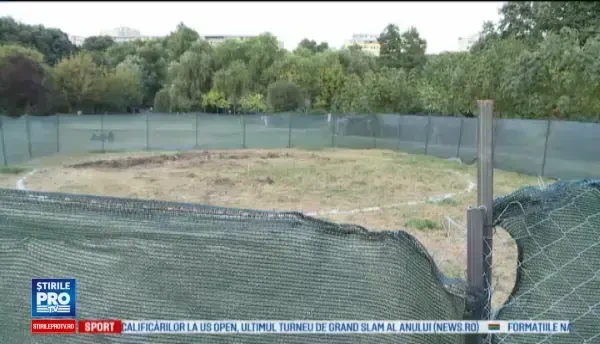 Protest în Parcului Circului din Capitală. Oamenii nu vor statui pe spaţiul verde