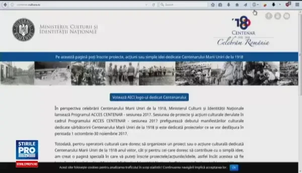 Românii pot vota logo-ul preferat, pentru a marca 100 de ani de la Marea Unire