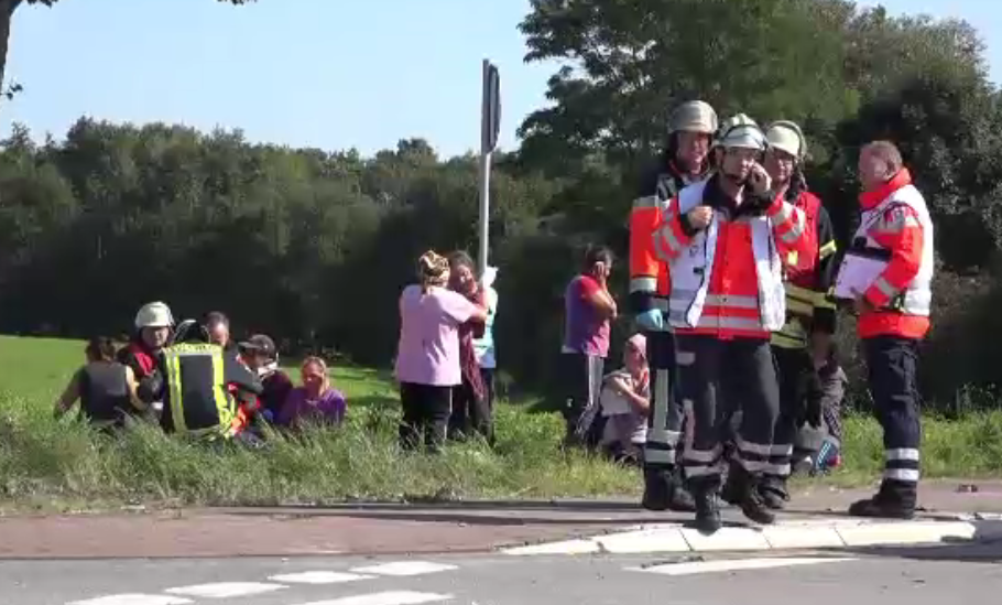 Starea în care se află cei 42 de români implicați în accidentul din Germania