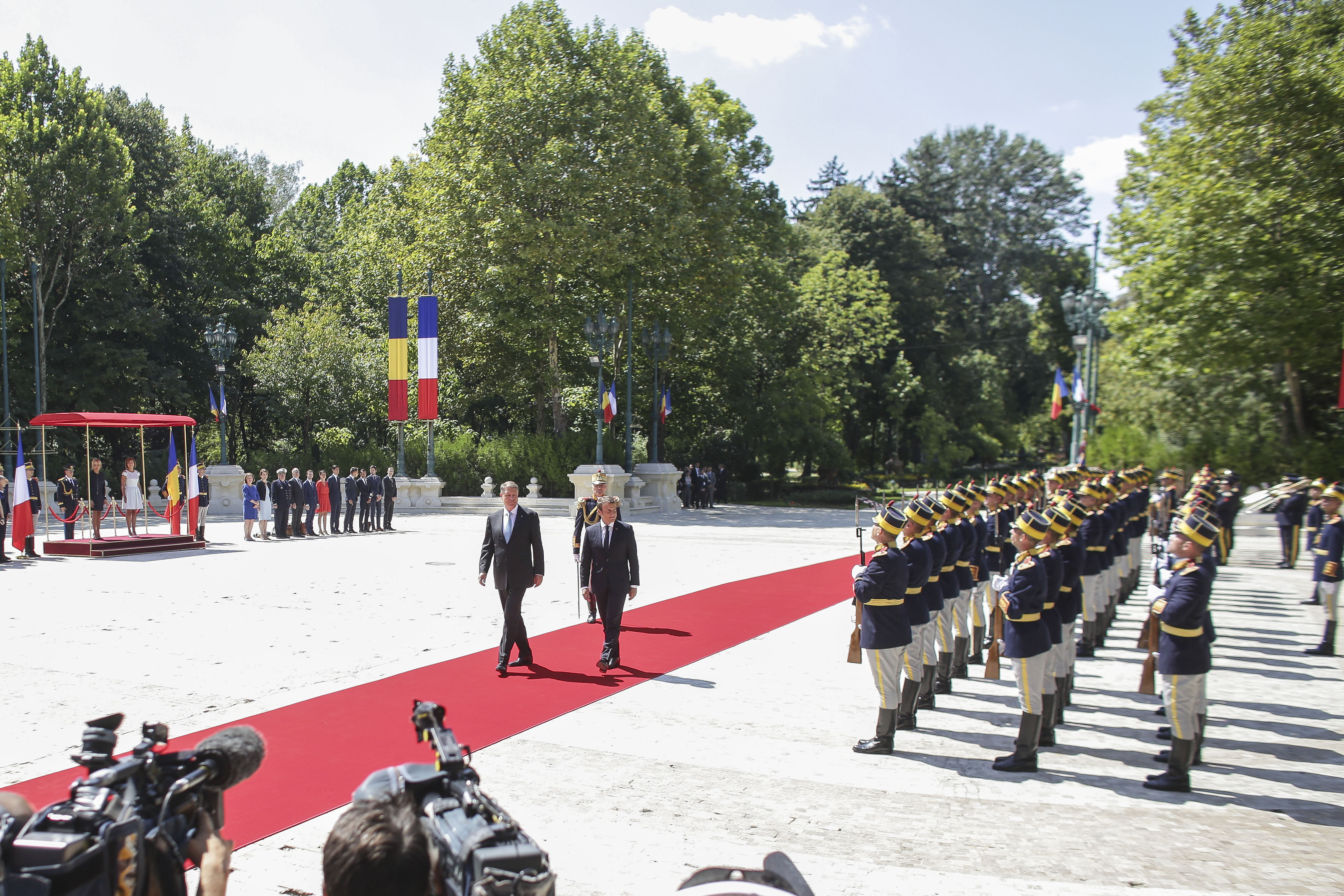 Macron, vizită oficială în România