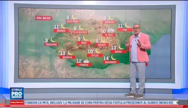 Vremea se încălzește ușor în aproape toată țara. Prognoza până duminică