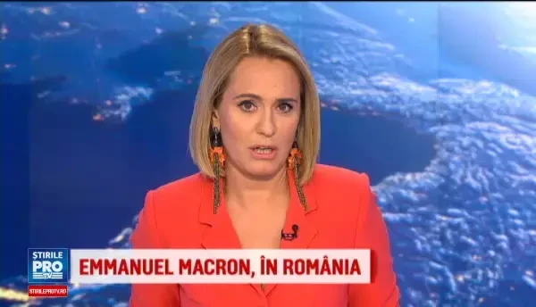 Recepție la Palatul Cotroceni pentru Emmanuel Macron