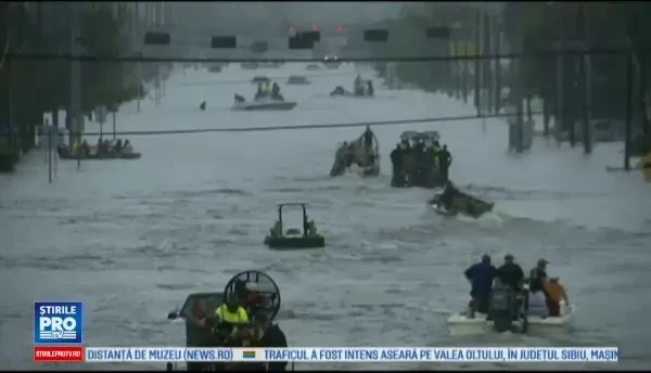 Catastrofă în Texas, după trecerea uraganului Harvey