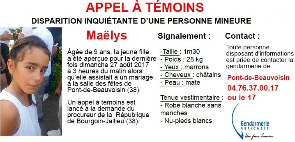 Căutări disperate în Franţa, după ce o fetiţă de 9 ani a dispărut de la o nuntă