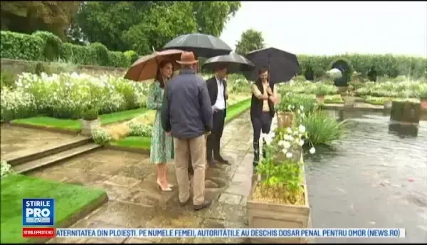 20 de ani de ani de la moartea prințesei Diana. William si Harry, în vizită la Grădina Albă