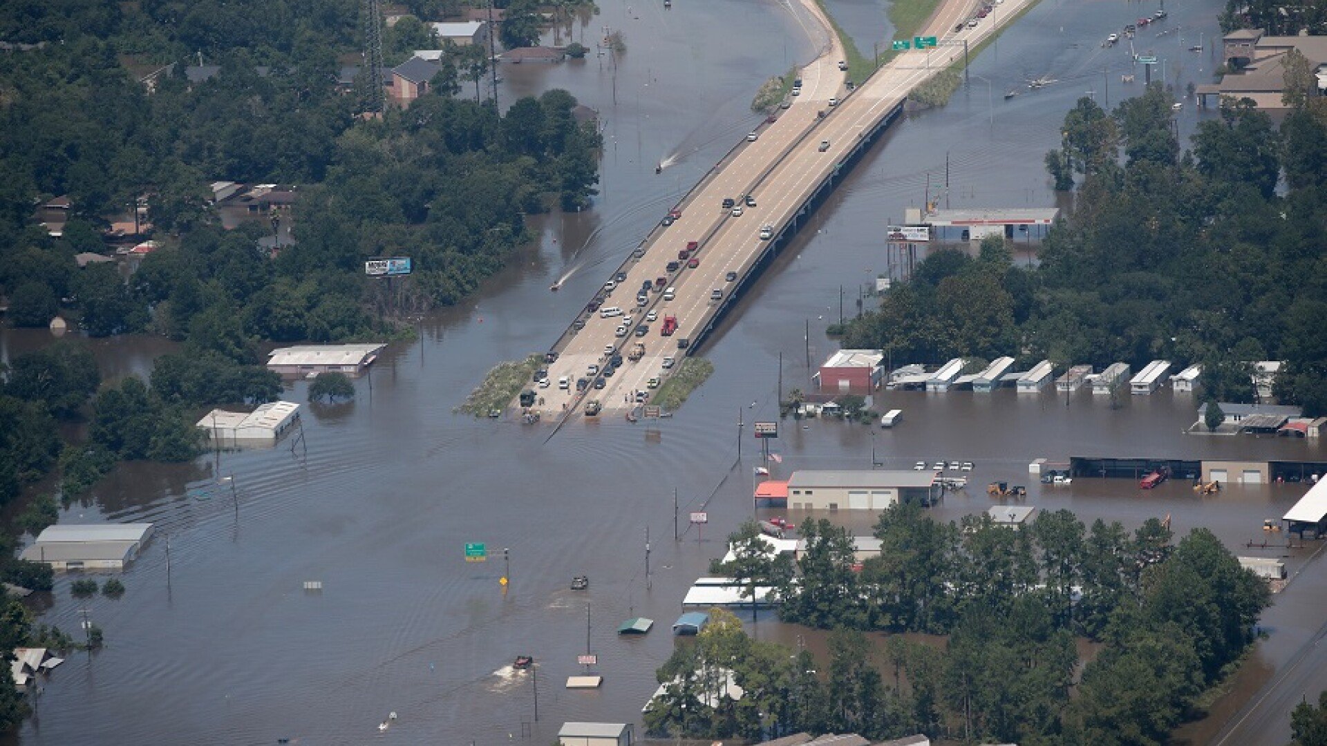 inundatii dupa uraganul Harvey
