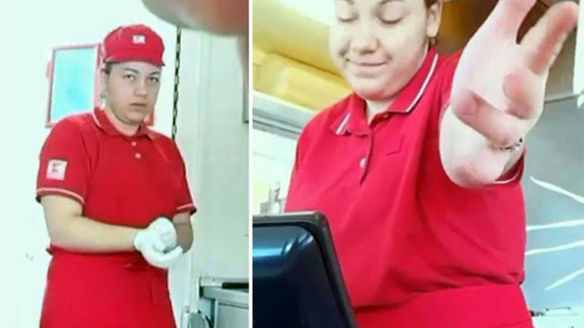 Filmul incidentului din Kaufland, surprins de camerele magazinului. VIDEO