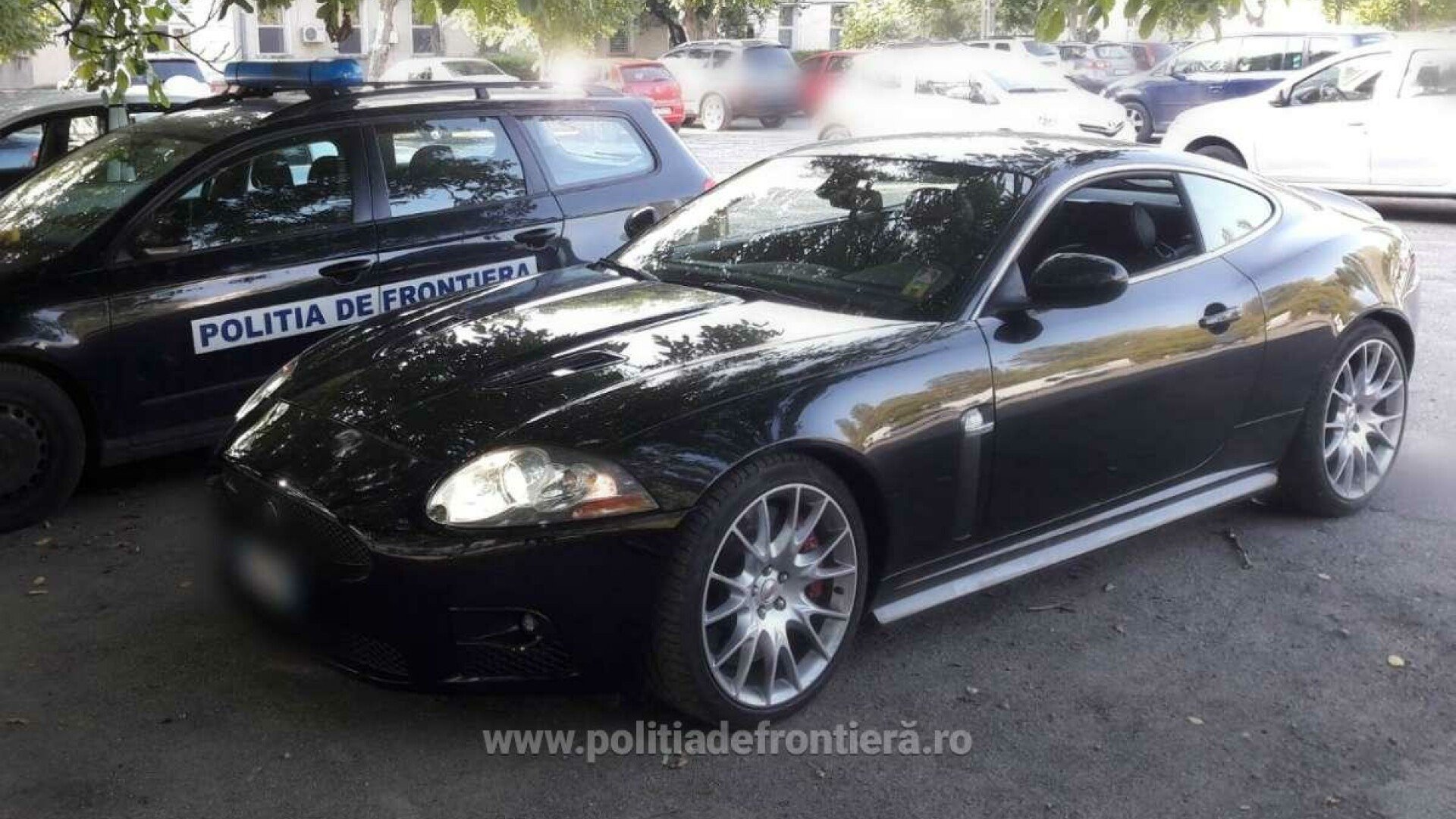 Jaguar furat din Italia