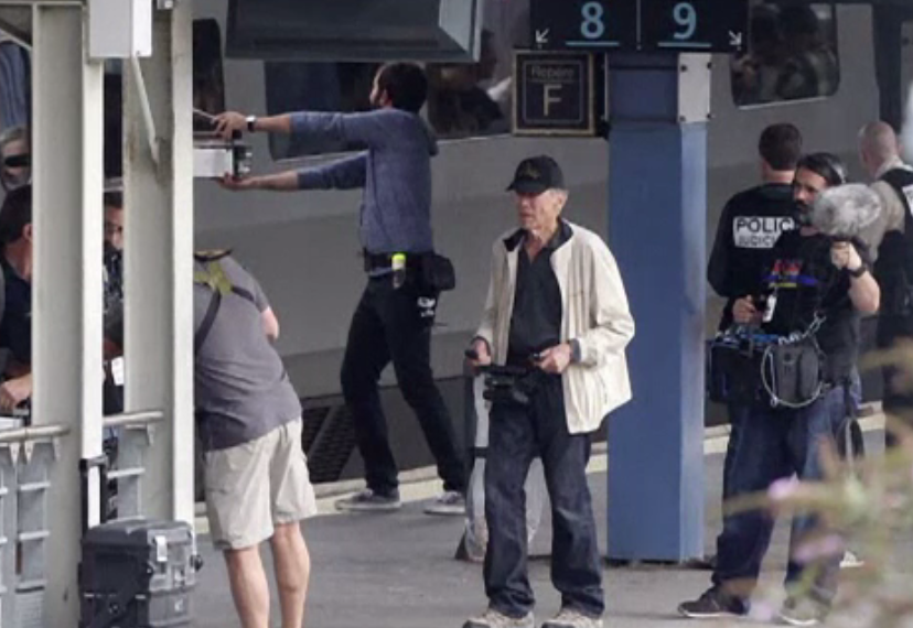 Clint Eastwood se află în Franța pentru realizarea unui film despre un atac terorist în tren