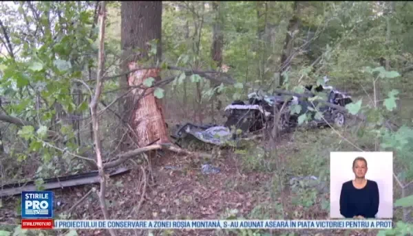 Trei răniți după ce două mașini s-au ciocnit pe A1. Cauza este încă investigată