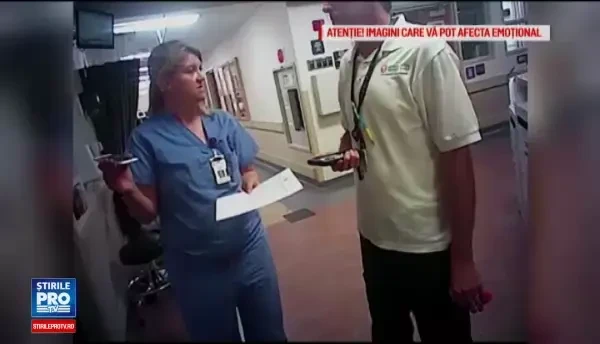 Imaginile au stârnit revoltă în SUA. Motivul pentru care o asistentă a fost arestată. VIDEO