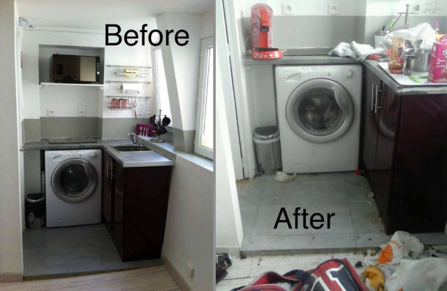 A închiriat un apartament şi a făcut pagube de 10.000 de euro