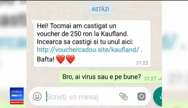 Mesajele pe care le trimit hackerii pentru a vă fura datele. Cum vă protejaţi