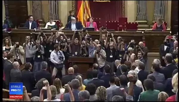 Referendum pentru independenţa Cataloniei, pe 1 octombrie. Madridul ia măsuri