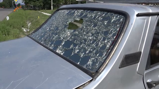 Mașini distruse, Argeș