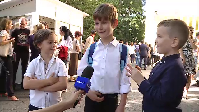 prima zi de școală