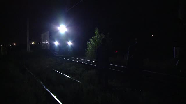 Locomotiva unui tren de pasageri a luat foc în mers, aproape de Cluj