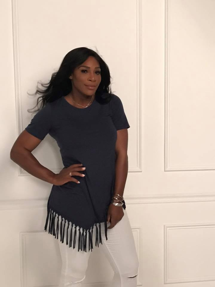 Prima fotografie cu fetița Serenei Williams. Ce nume i-a pus