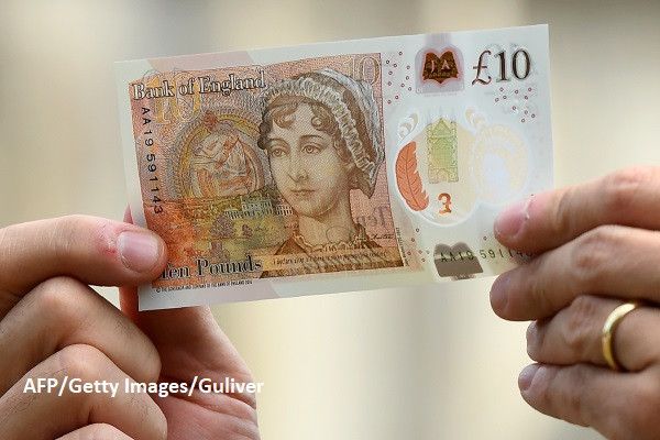 Englezii au bani noi. Ce trăsătură distinctă are noua bancnotă de 10 lire sterline