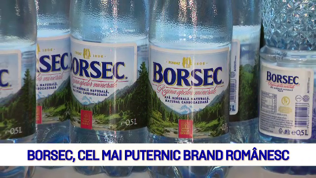 (P) Borsec, cel mai puternic brand romanesc