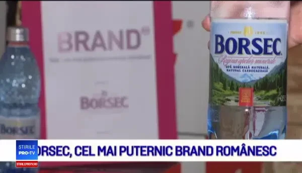 (P) Borsec, cel mai puternic brand romanesc