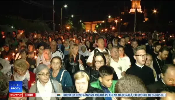 Sute de credincioși s-au închinat la moaștele Sf. Iosif, ocrotitorul focului