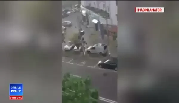 Dezastru în Alba, Mureş, Hunedoara, Maramureş şi Bistriţa. Rafalele de vânt au lovit cu 100 de km pe ora