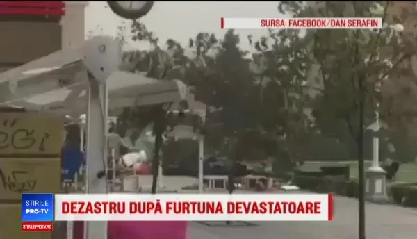 Meteorologii nu au anunțat din vreme cât de periculoasă este furtuna care venea dinspre Serbia, iar lumea nu a știut că trebuie să se puna la adapost