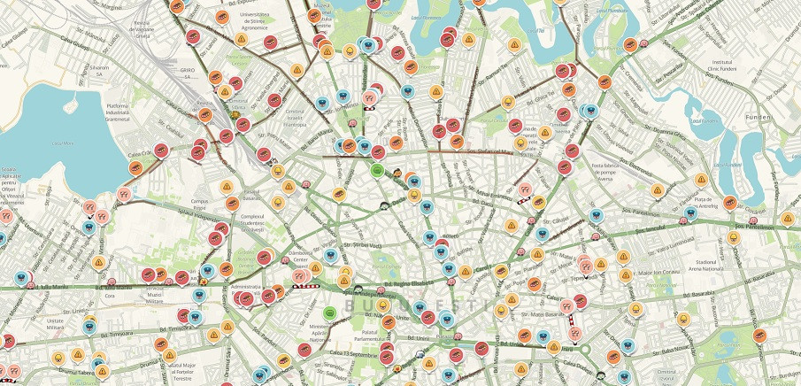 Furtună în Bucureşti. Un om a murit după ce un copac a căzut peste el