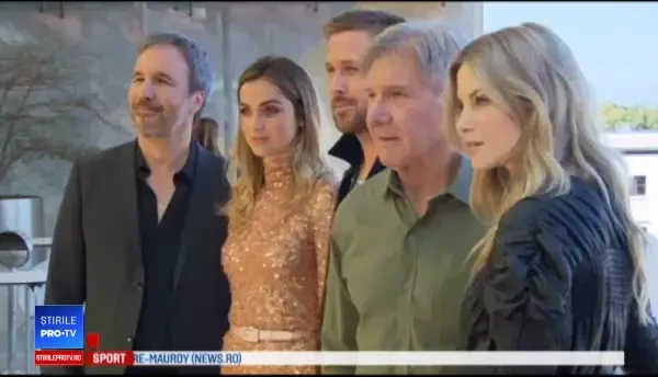 Harrison Ford și Ryan Gosling își promovează filmul