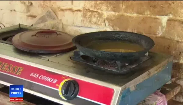 Și-a bătut soția pentru că a uitat cratița cu mici pe aragaz și a adormit