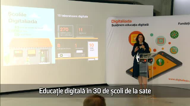 (P) 30 de școli, ajutate de Fundația Orange să aibă laboratoare digitale complet echipate