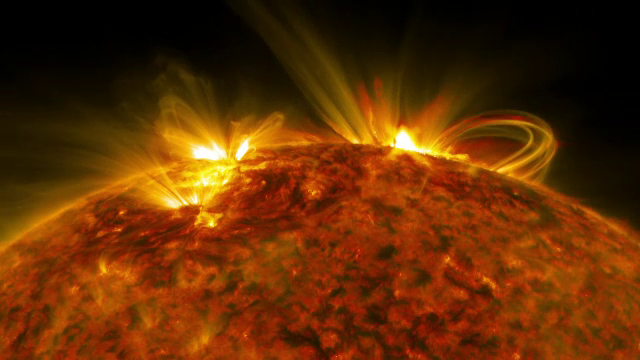 82 de furtuni solare violente într-o lună. Cum este afectat Pământul