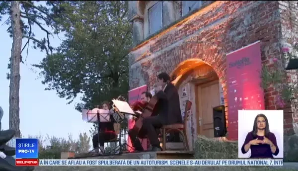Concert simfonic la un vechi conac boieresc, lângă Craiova. Banii vor fi folosiți pentru restaurare
