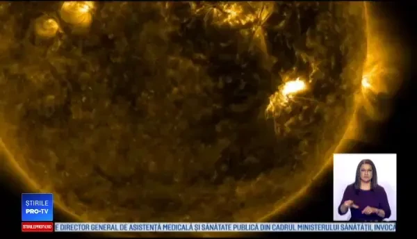 82 de furtuni solare violente într-o lună. Cum este afectat Pământul