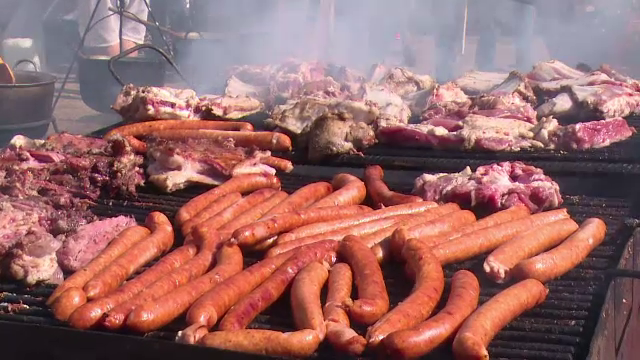 Festivalul Vânătorilor: Ospăț pe cinste, la marginea Vasluiului