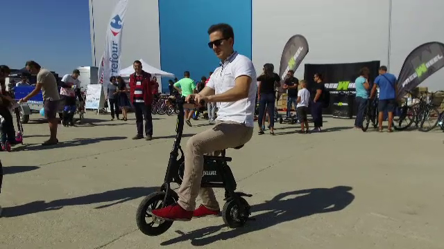 Bicicletele momentului sunt cele electrice. Pot atinge viteze de 50 km/h