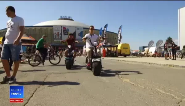 Bicicletele momentului sunt cele electrice. Pot atinge viteze de 50 km/h