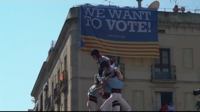 Sărbătorile din Catalonia, folosite pentru a-și cere independența: „Vrem să votăm”