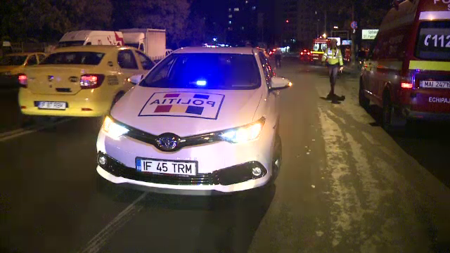Un șofer din Capitală a lovit mortal un bărbat și a părăsit locul accidentului