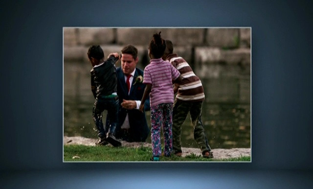 Gest surprinzător al unui canadian, la propria nuntă