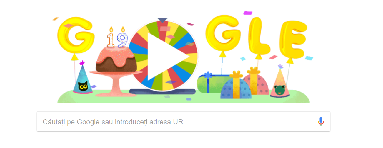 Google împlinește 19 ani de activitate. Surpriza pregătită pentru utilizatori
