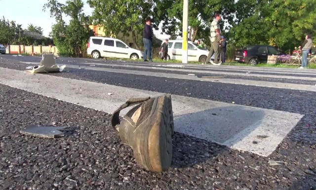 Bătrân din Bacău, ucis de un TIR pe trecerea de pietoni