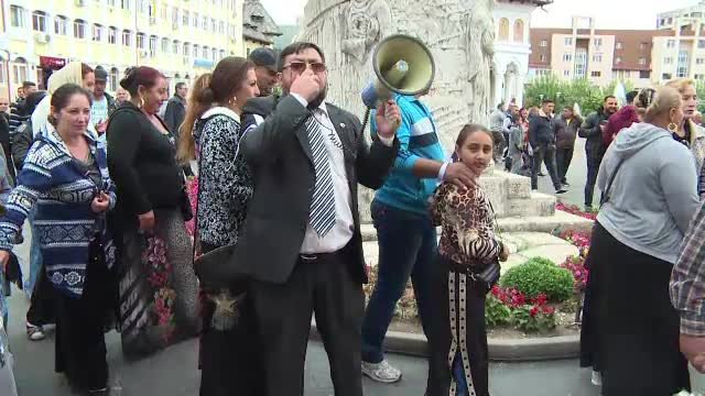 protest Targu Jiu