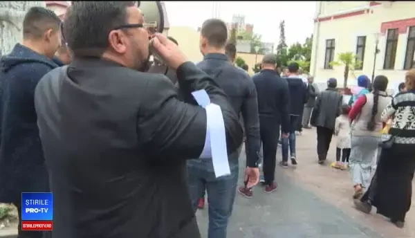 Protest în Târgu Jiu, după ce autorităţile au descis să închidă târgul de haine vechi